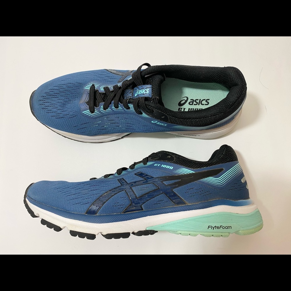 ASICS GT 1000 7 Running Shoes Grand Shark Size 8